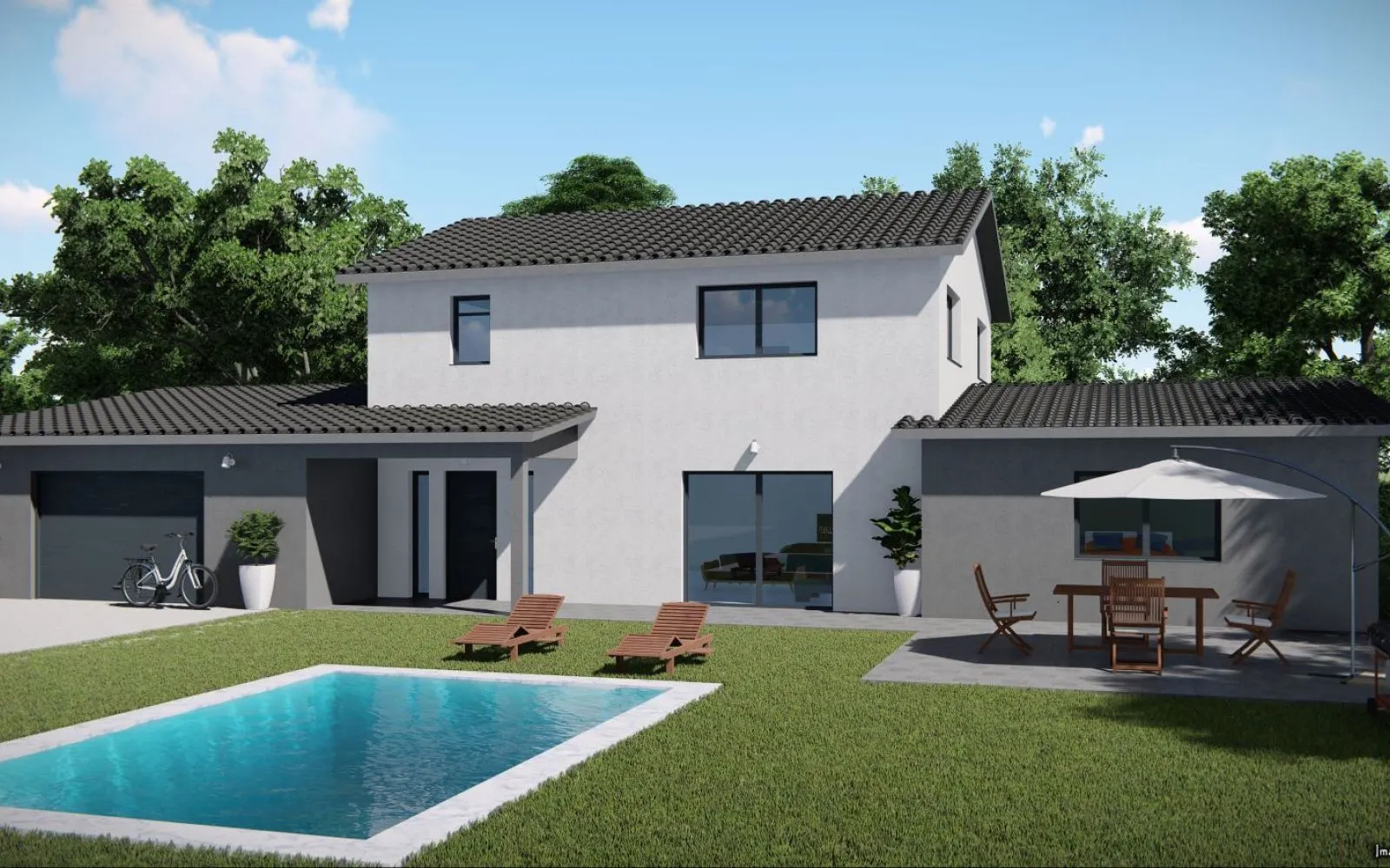 Projet de construction d'une maison 110 m² avec terrain à FILLINGES (74) à Fillinges — photo 2