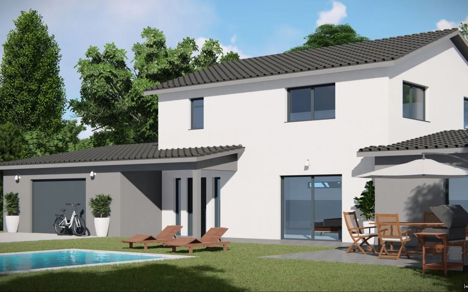 Projet de construction d'une maison 110 m² avec terrain à FILLINGES (74) à Fillinges — photo 4