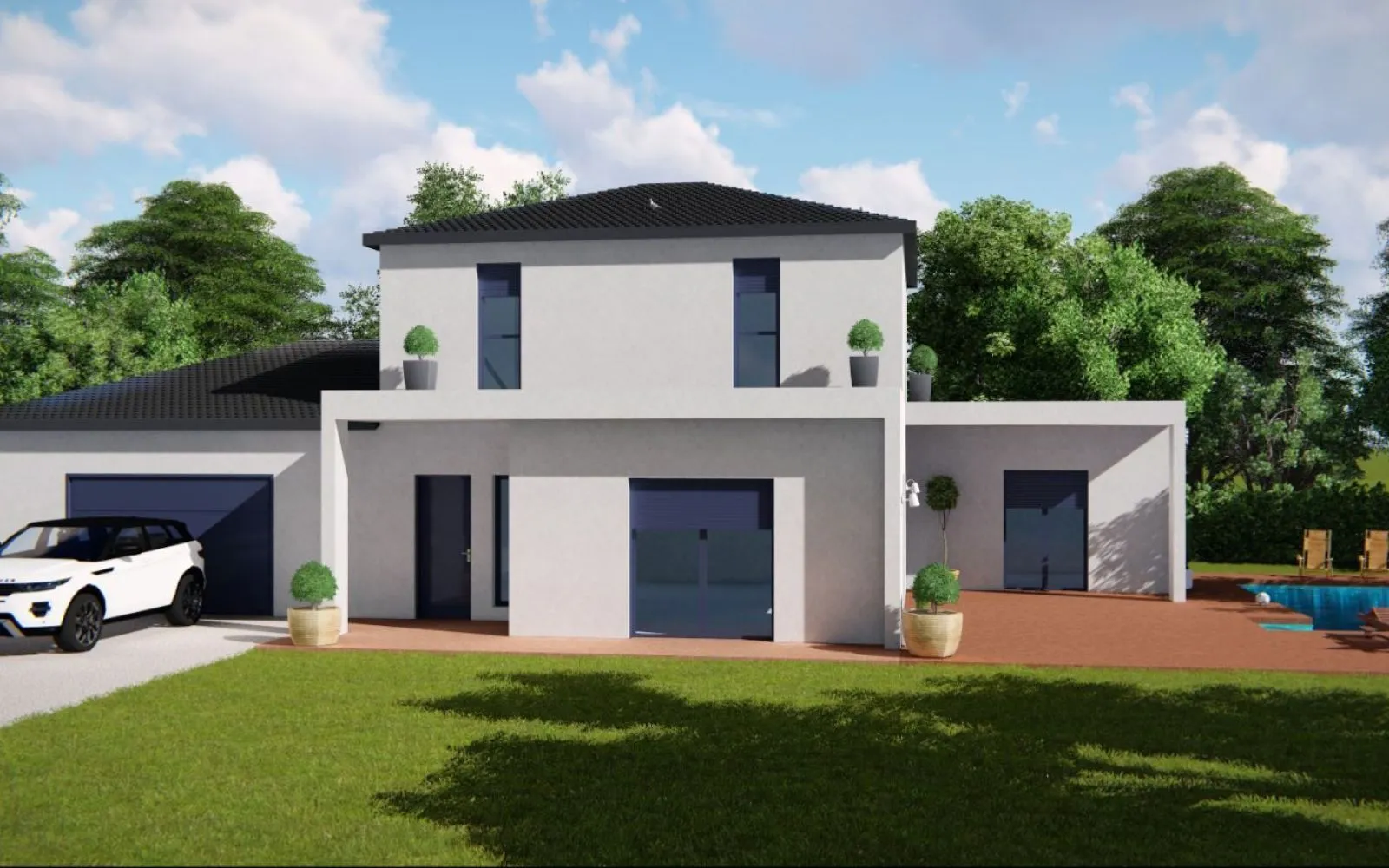 Projet de construction d'une maison 120 m² avec terrain à CRANVES-SALES (74) à Cranves-Sales — photo 1