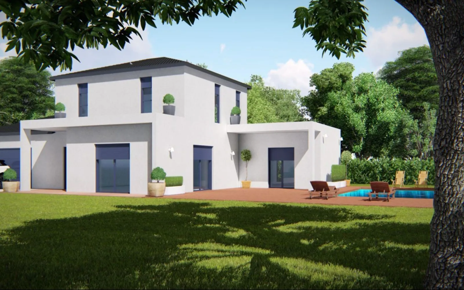 Projet de construction d'une maison 120 m² avec terrain à CRANVES-SALES (74) à Cranves-Sales — photo 2