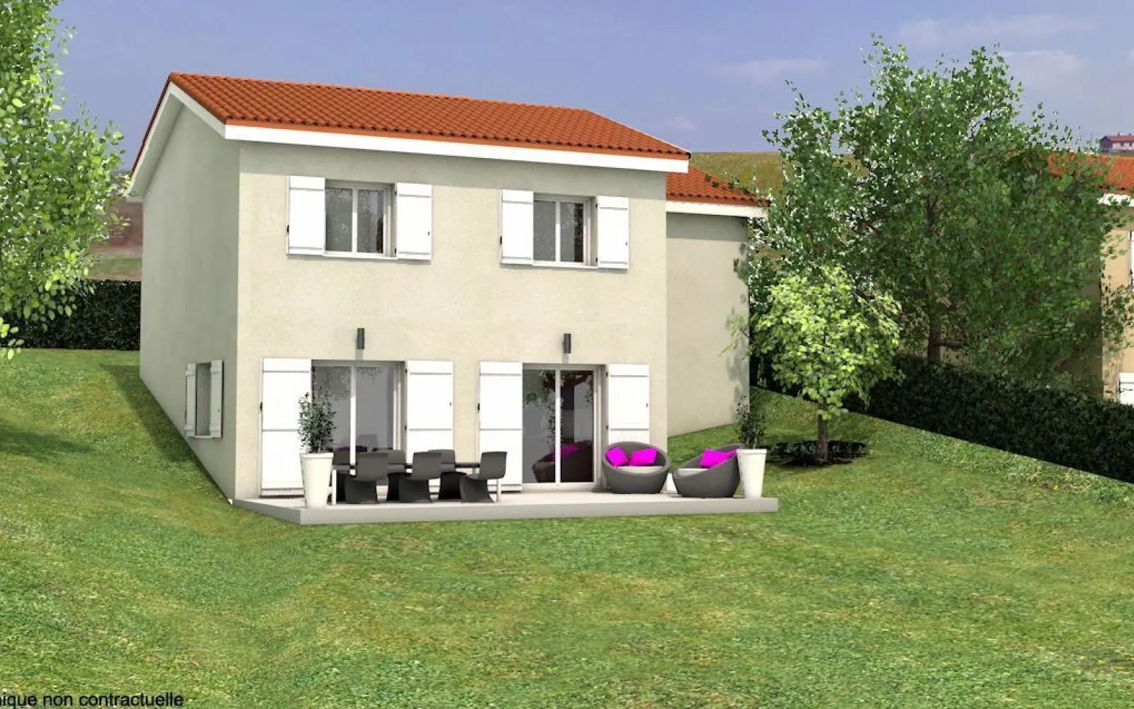 Projet de construction d'une maison 100 m² avec terrain à AMANCY (74) à Amancy — photo 1