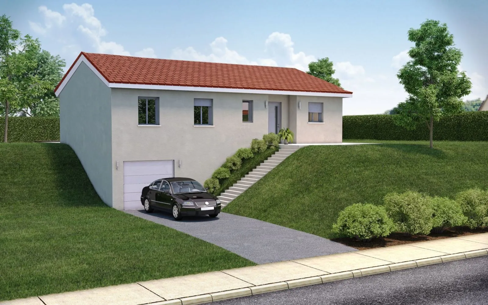 Projet de construction d'une maison 100 m² avec terrain à AMANCY (74) à Amancy — photo 3