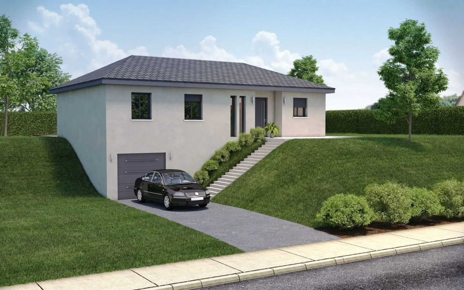 Projet de construction d'une maison 100 m² avec terrain à AMANCY (74) à Amancy — photo 4