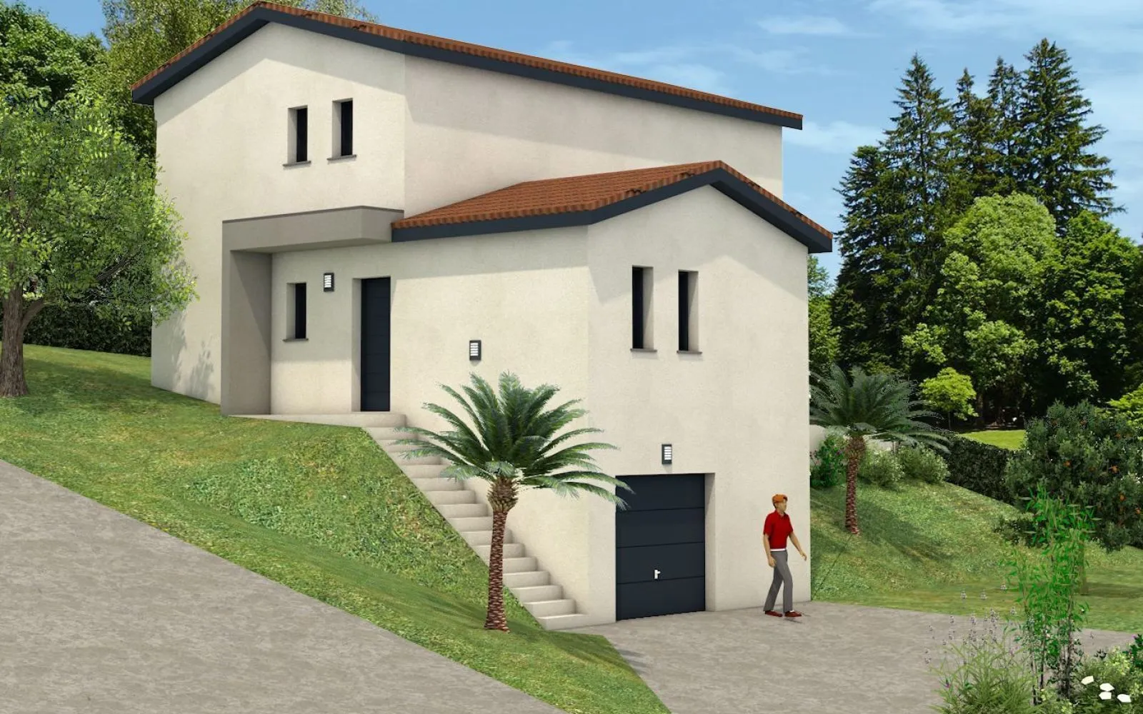 Projet de construction d'une maison 117 m² avec terrain à SAINT-MARTIN-EN-HAUT (69) à Saint-Martin-en-Haut — photo 2