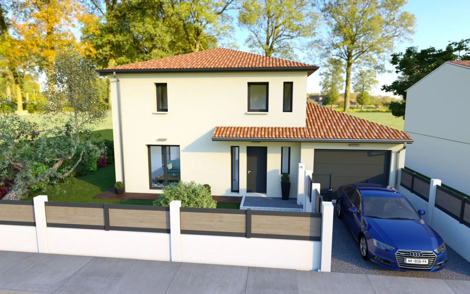 Projet de construction d'une maison 90 m² avec terrain à SAINT-JEOIRE (74) à Saint-Jeoire — photo 1