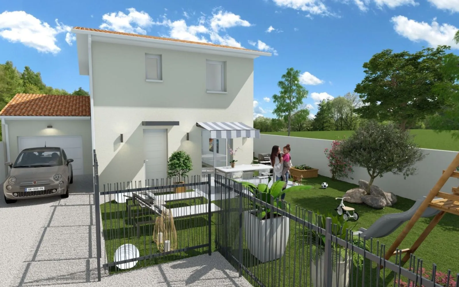 Projet de construction d'une maison 90 m² avec terrain à SAINT-JEOIRE (74) à Saint-Jeoire — photo 3