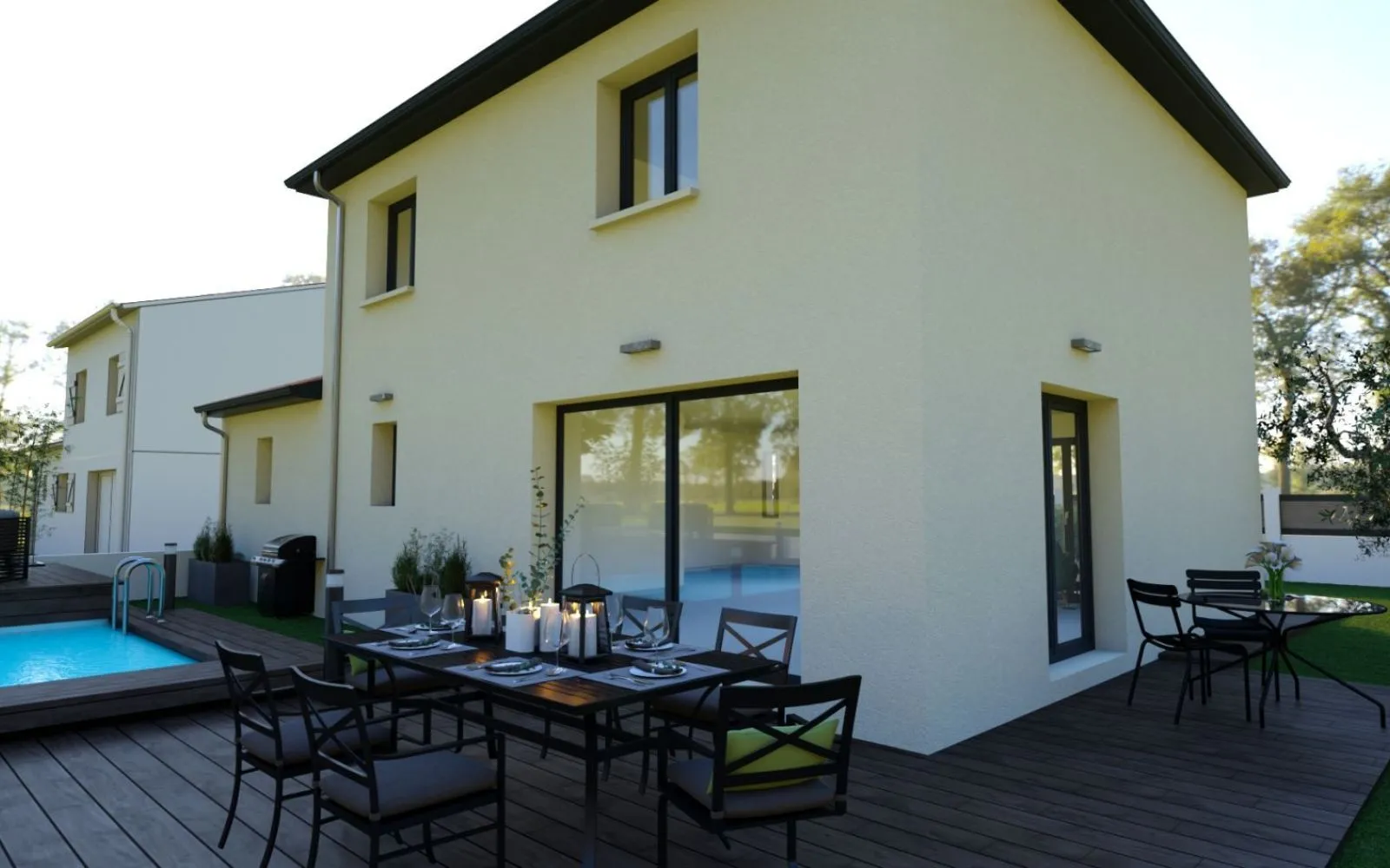 Projet de construction d'une maison 90 m² avec terrain à SAINT-JEOIRE (74) à Saint-Jeoire — photo 5