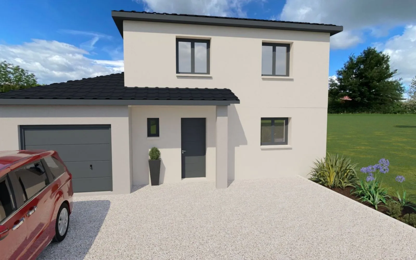 Projet de construction d'une maison 90 m² avec terrain à SAINT-JEOIRE (74) à Saint-Jeoire — photo 6