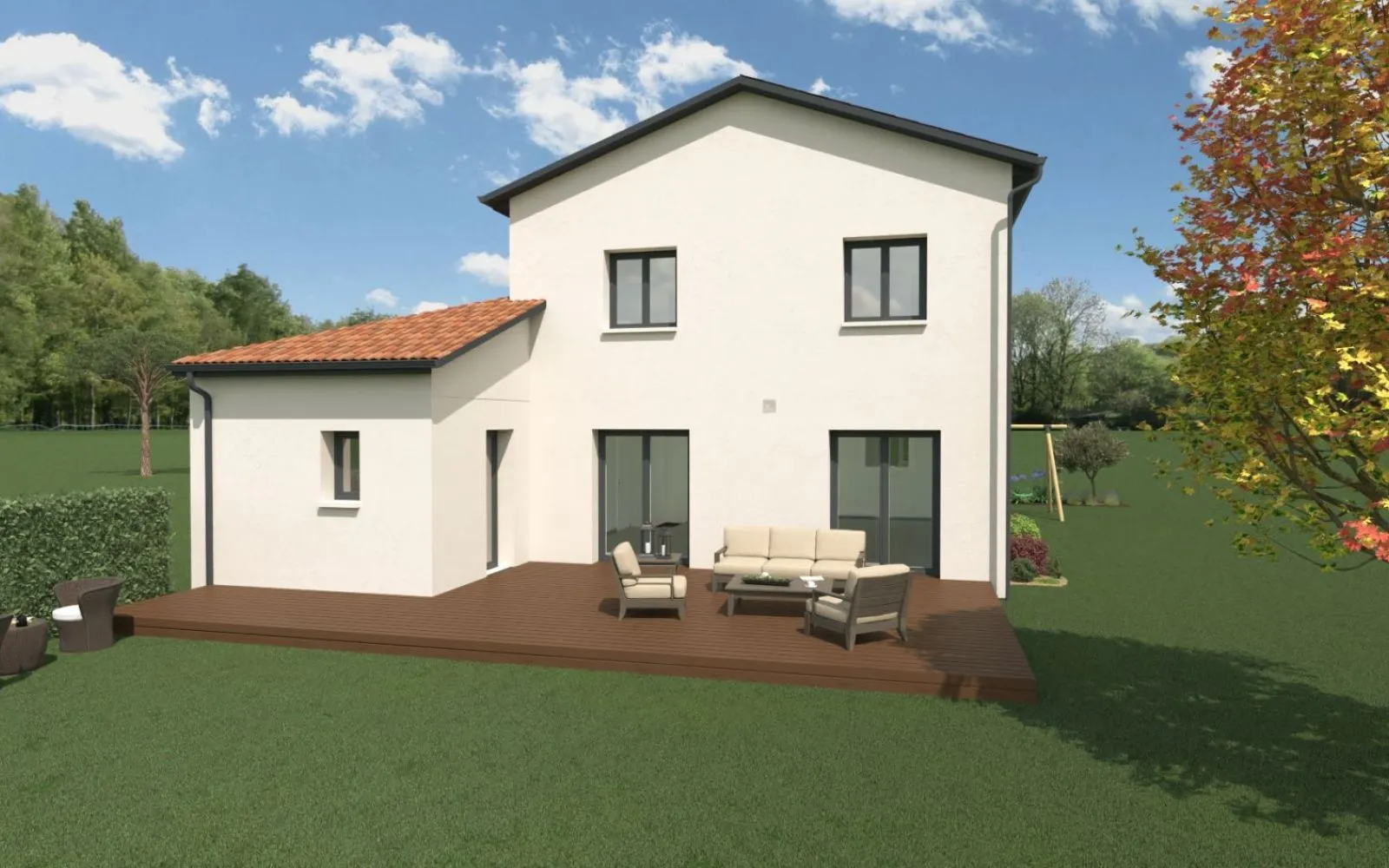 Projet de construction d'une maison 90 m² avec terrain à SAINT-JEOIRE (74) à Saint-Jeoire — photo 7