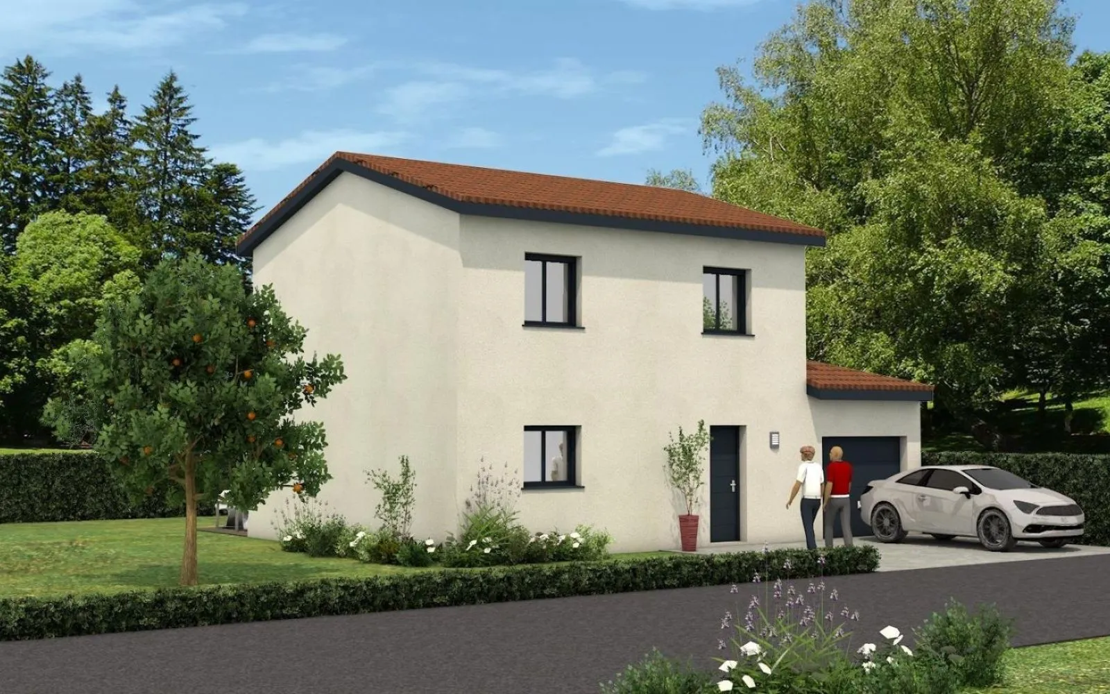 Projet de construction d'une maison 90 m² avec terrain à SAINT-JEOIRE (74) à Saint-Jeoire — photo 8