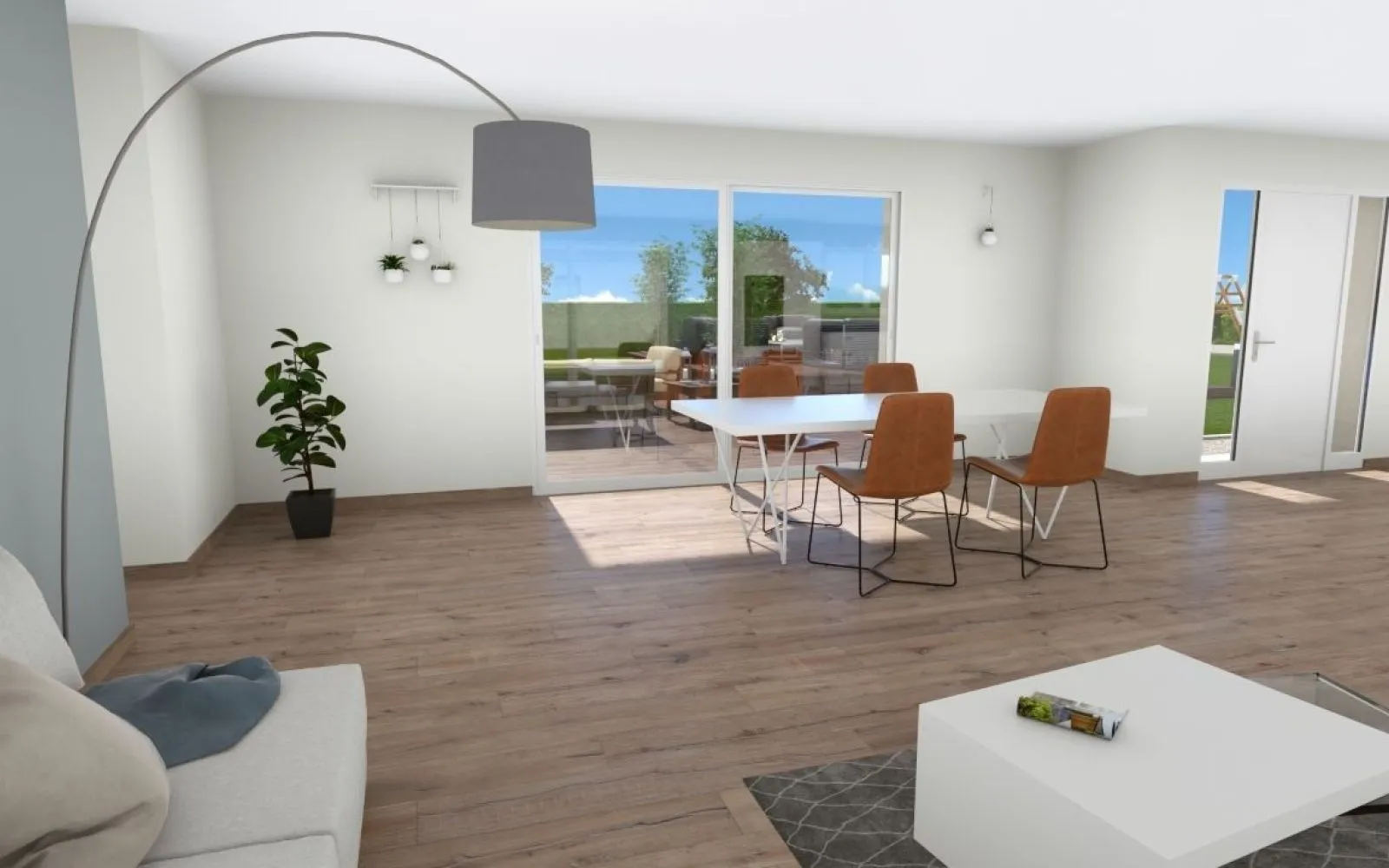 Projet de construction d'une maison de 3 chambres avec terrain à CHAVANOZ (38) à Chavanoz — photo 5