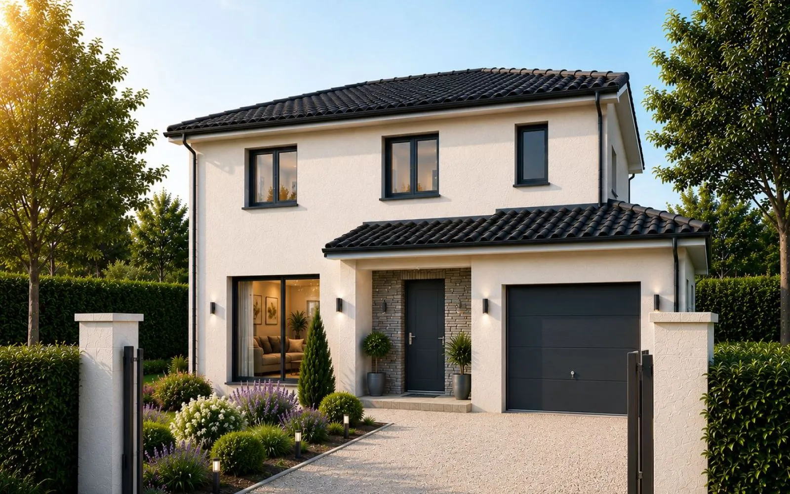 Projet de construction d'une maison 110 m² avec terrain à BRENTHONNE (74) à Brenthonne — photo 3