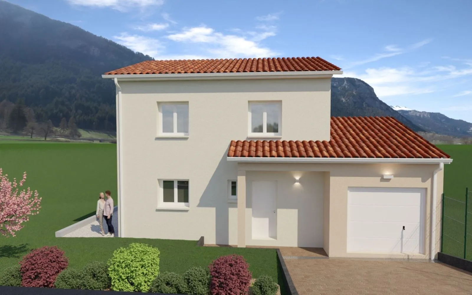 Projet de construction d'une maison 85 m² avec terrain à GREZIEU-LE-MARCHE (69) à Grézieu-le-Marché — photo 1