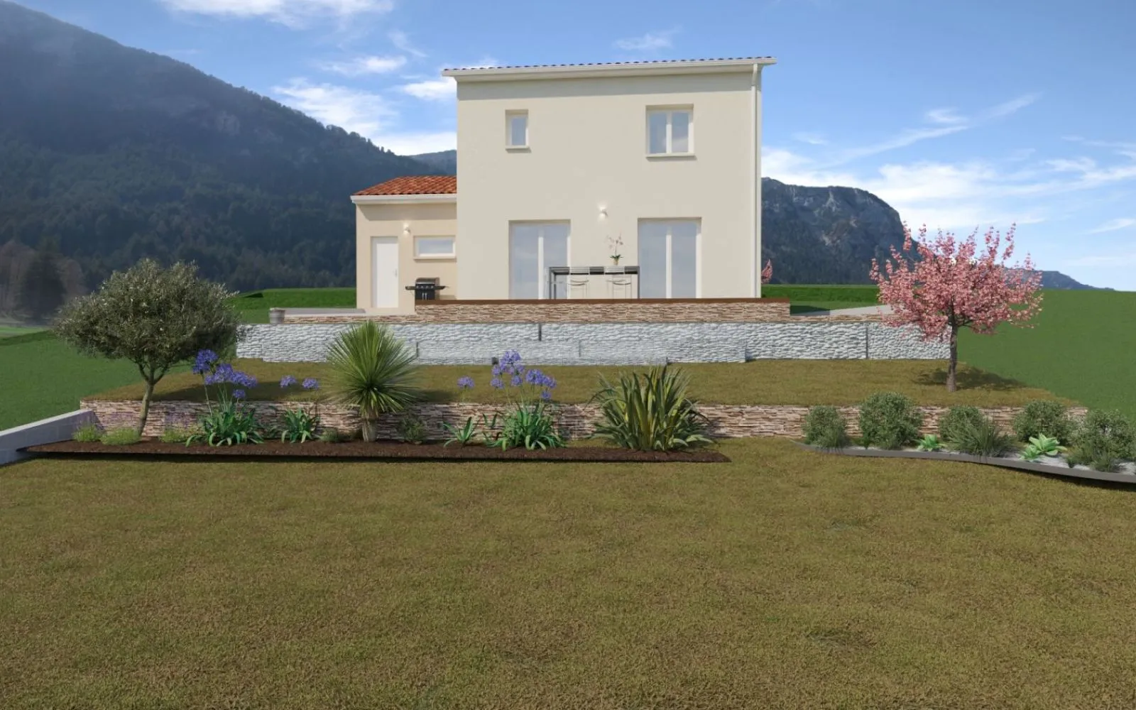 Projet de construction d'une maison 85 m² avec terrain à GREZIEU-LE-MARCHE (69) à Grézieu-le-Marché — photo 2