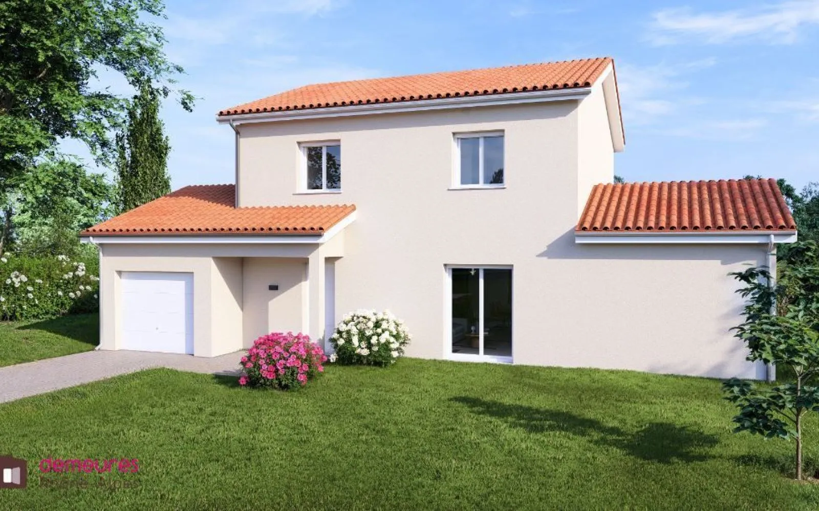 Maison 85 m² avec terrain à COLOMBIER-SAUGNIEU (69) à Colombier-Saugnieu — photo 1