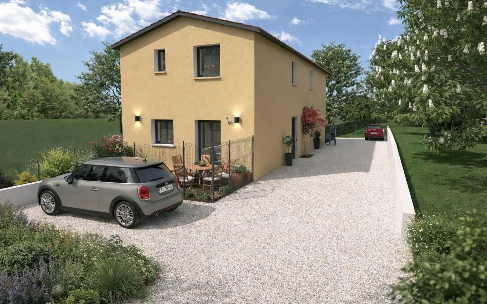 Projet de construction d'une maison 80 m² avec terrain à SAINT-PIERRE-DE-CHANDIEU (69) à Saint-Pierre-de-Chandieu — photo 1