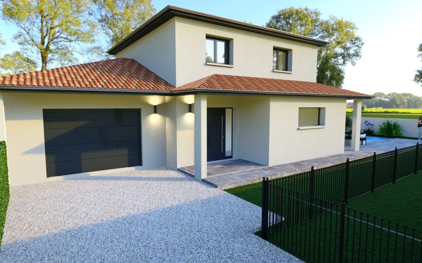 Projet de construction d'une maison 85 m² avec terrain à FOISSIAT (01) à Foissiat — photo 2