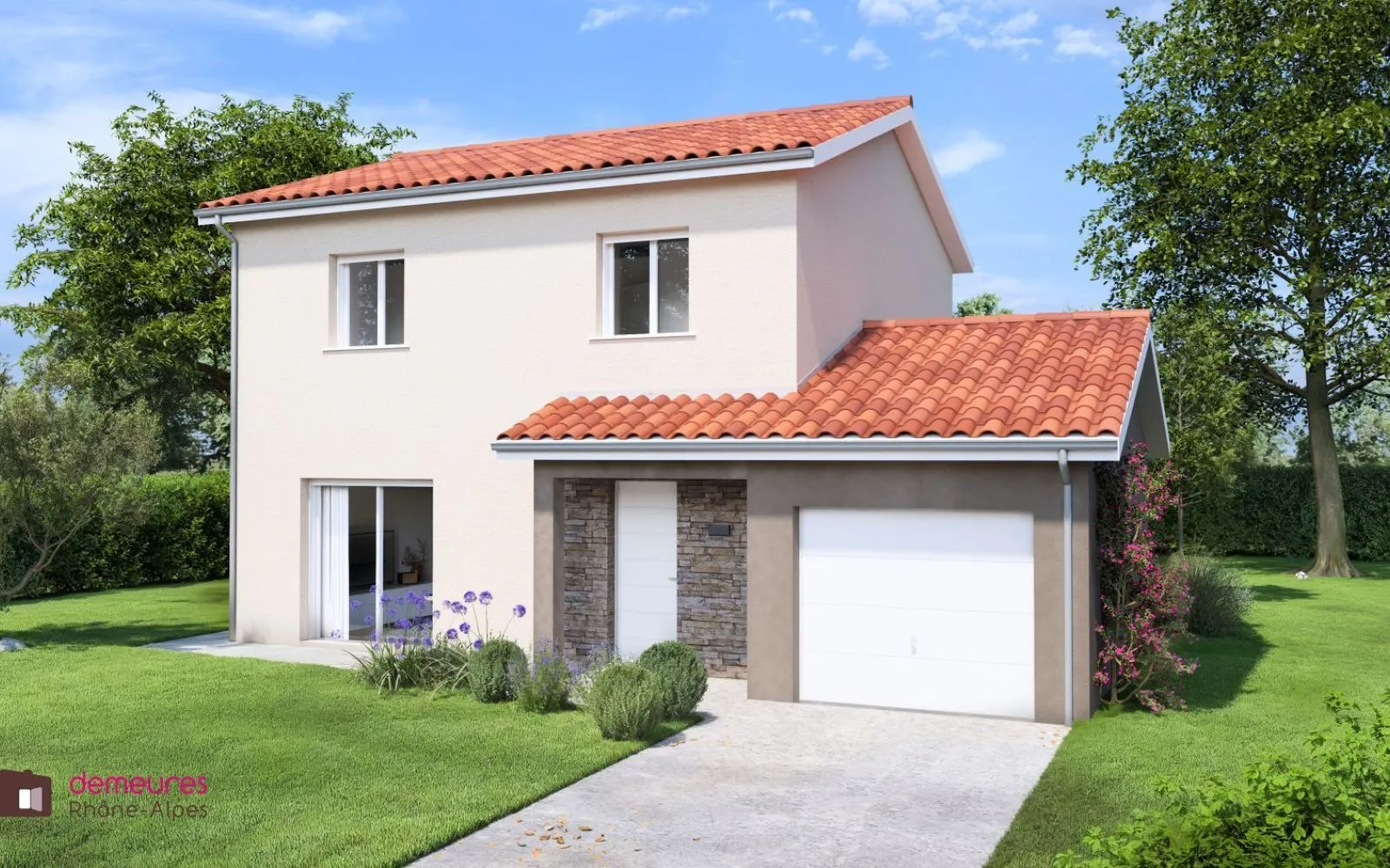 Projet de construction d'une maison 85 m² avec terrain à CHAVANAY (42) à Chavanay — photo 1