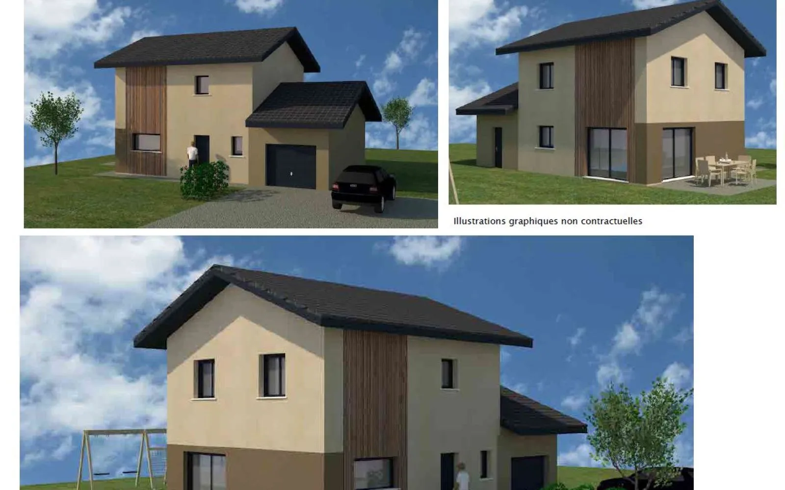 Projet de construction d'une maison 95 m² avec terrain à AMANCY (74) à Amancy — photo 1