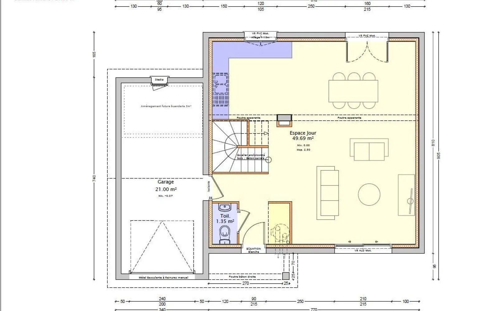 Projet de construction d'une maison 100 m² avec terrain à PERRIGNIER (74) à Perrignier — photo 11