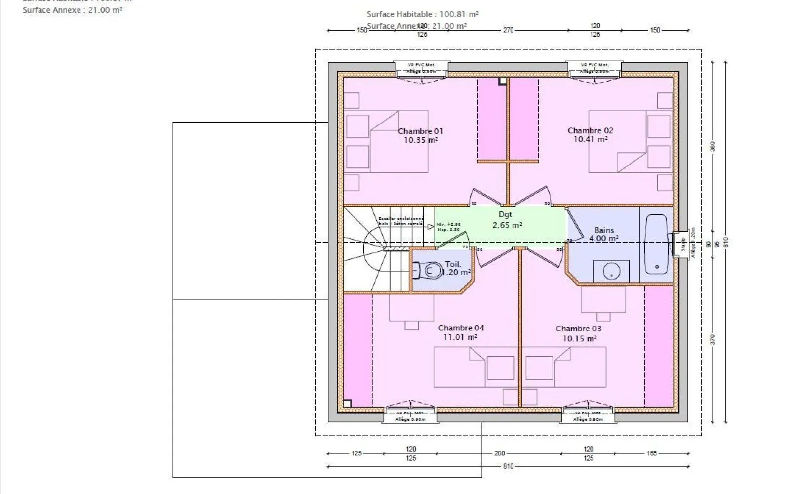Projet de construction d'une maison 100 m² avec terrain à PERRIGNIER (74) à Perrignier — photo 12