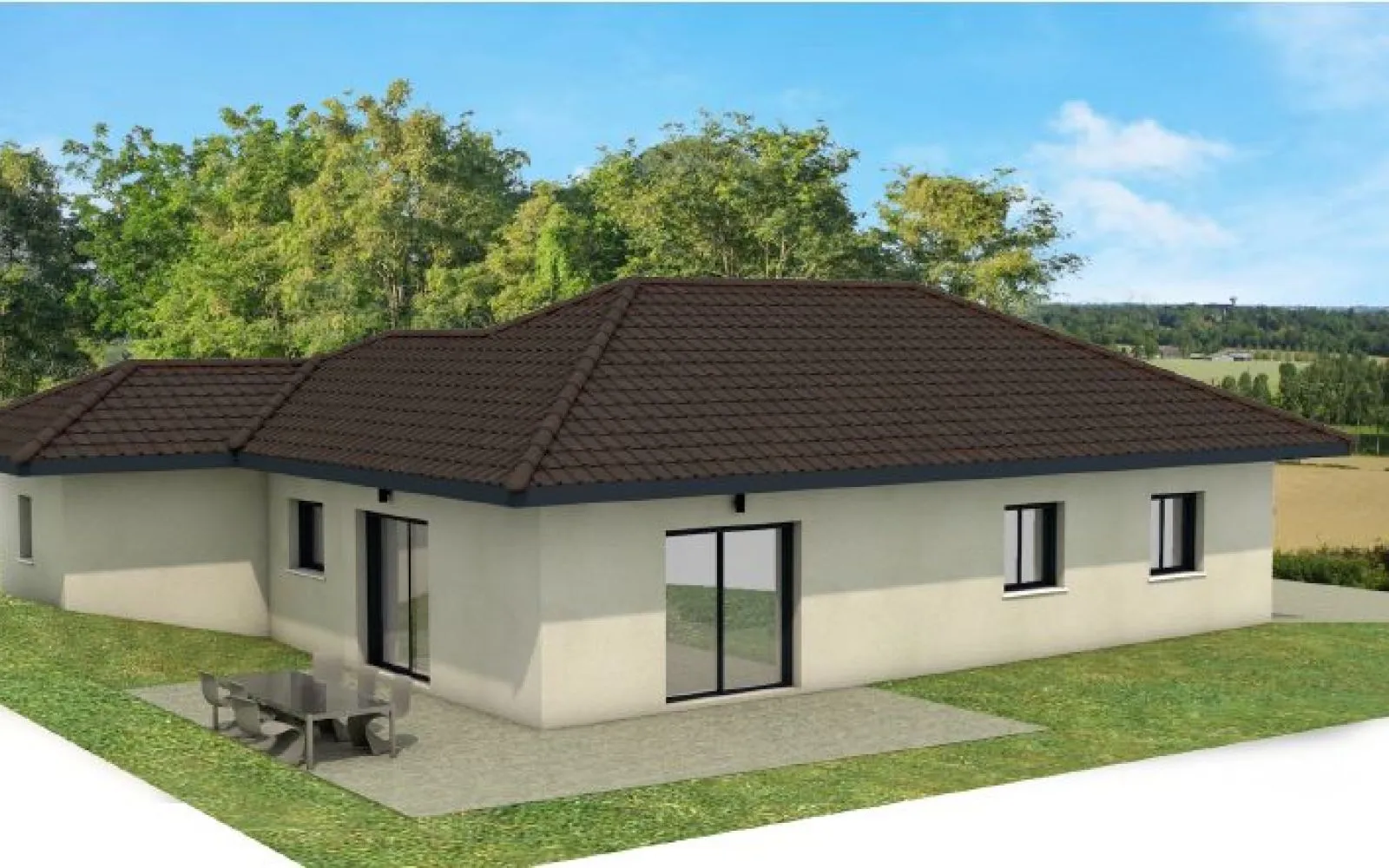 Projet de construction d'une maison 90 m² avec terrain à AMANCY (74) à Amancy — photo 1