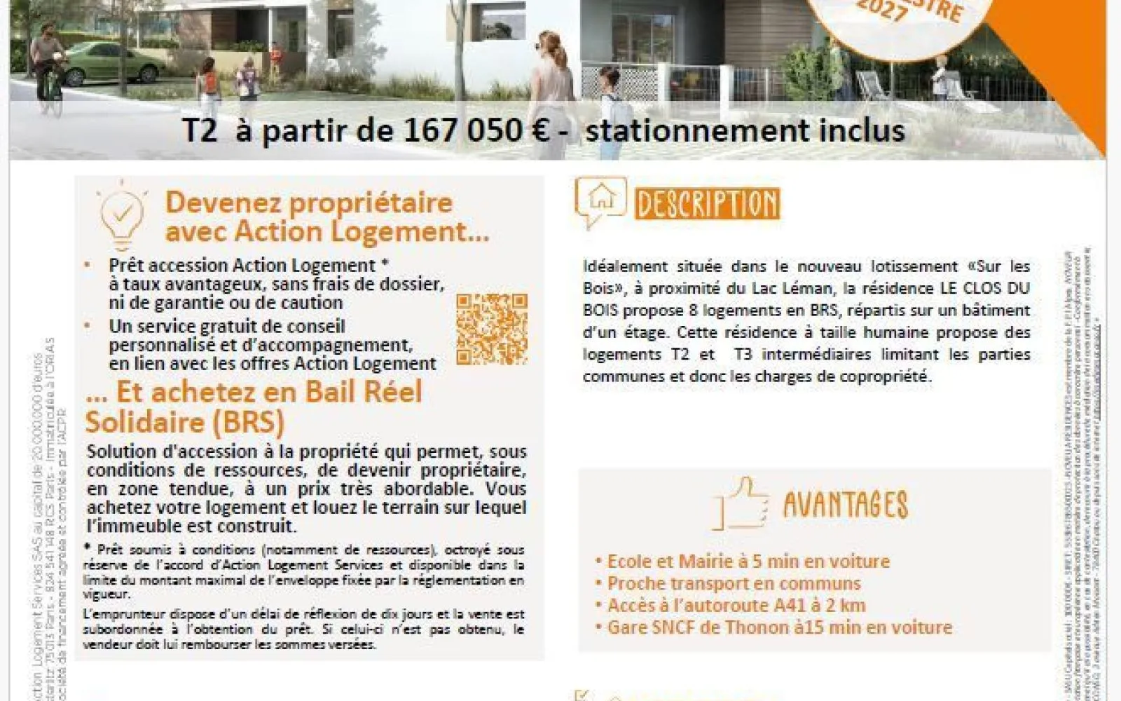 T3 de 63 m² + balcon de 12 m² disponible à partir de 210 000€ à Anthy-sur-Léman — photo 3