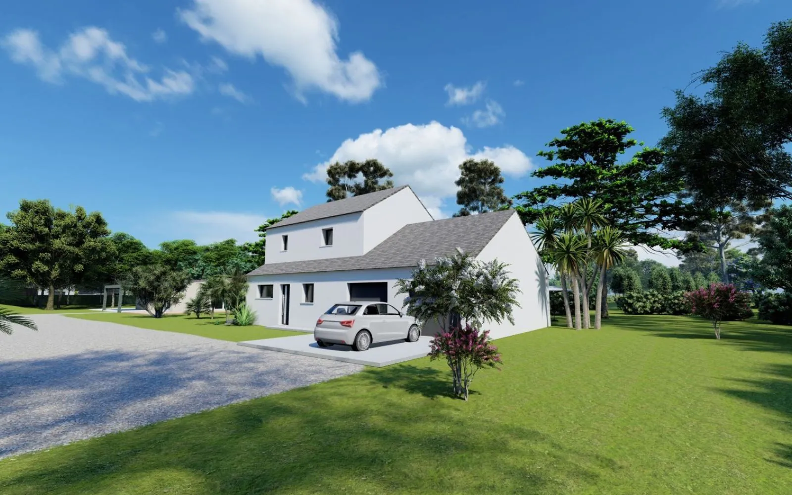 Projet de construction d'une maison 104 m² avec terrain à CHANTEPIE (35) à Chantepie — photo 1