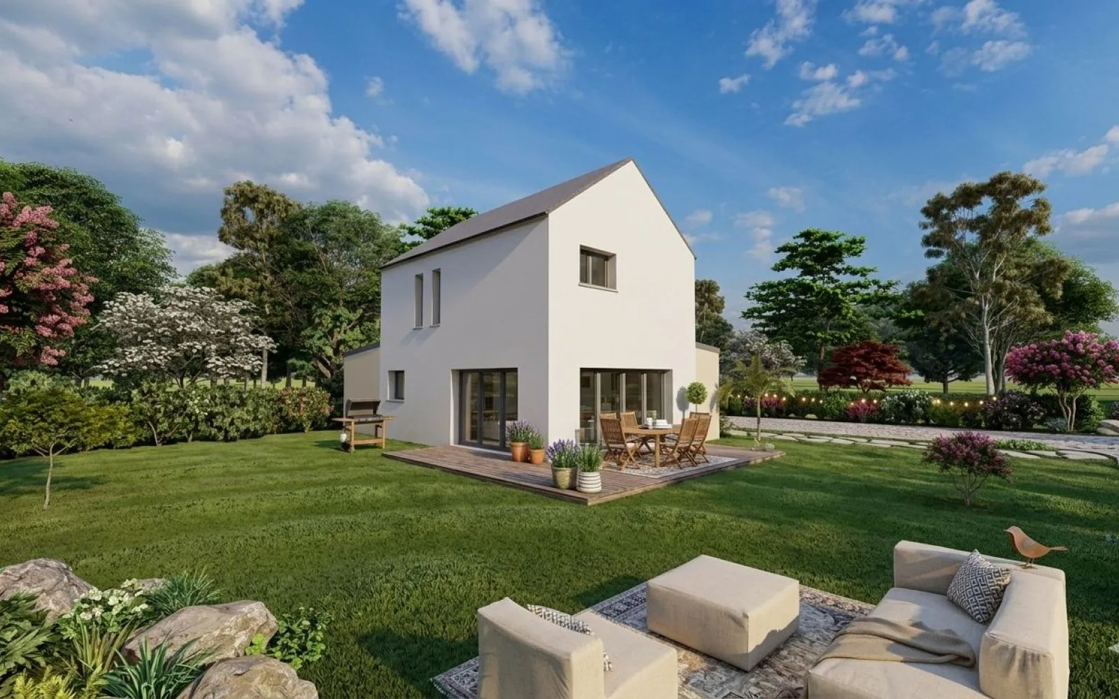 Projet de construction d'une maison 95 m² avec terrain à CHANTEPIE (35) à Chantepie — photo 2