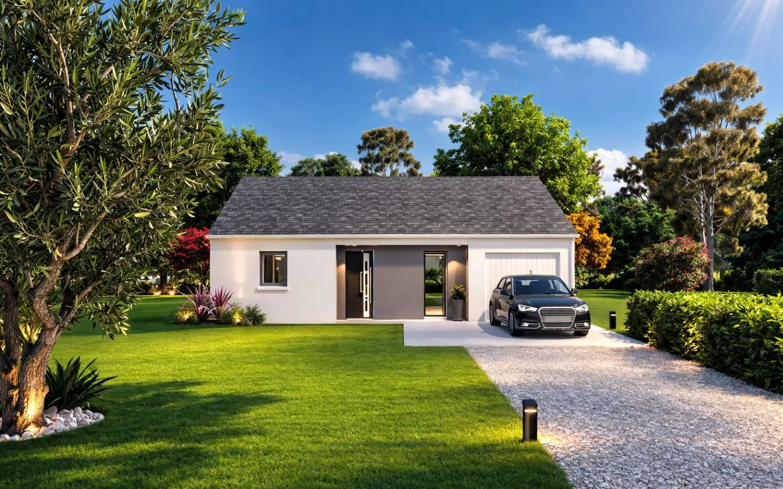 Projet de construction d'une maison 72 m² avec terrain à CHAVAGNE (35) à Chavagne — photo 1