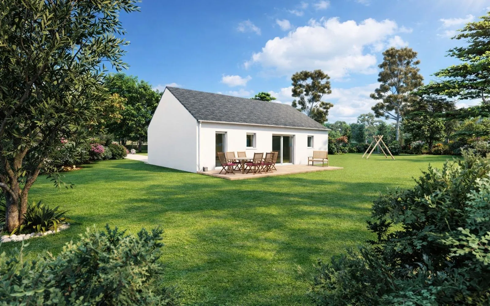 Projet de construction d'une maison 72 m² avec terrain à CHAVAGNE (35) à Chavagne — photo 2
