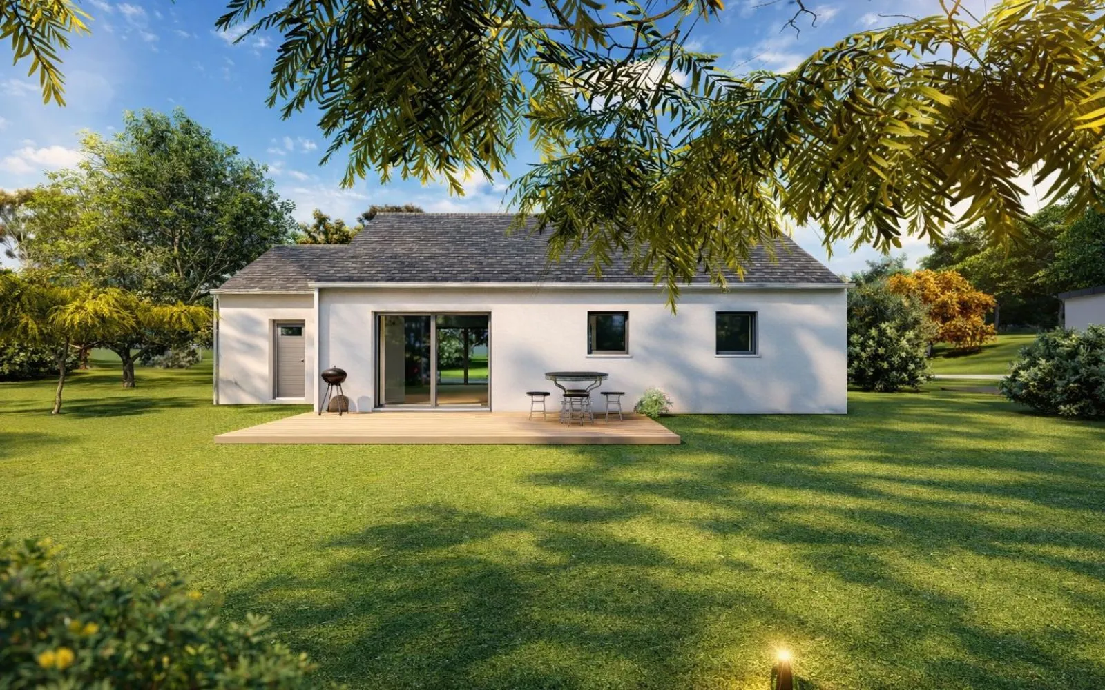 Projet de construction d'une maison 61 m² avec terrain à CHANTEPIE (35) à Chantepie — photo 2