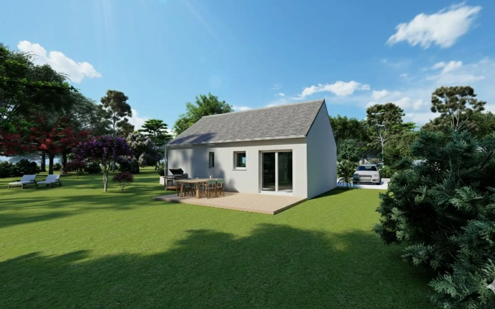 Projet de construction d'une maison 50 m² avec terrain à CHANTEPIE (35) à Chantepie — photo 2