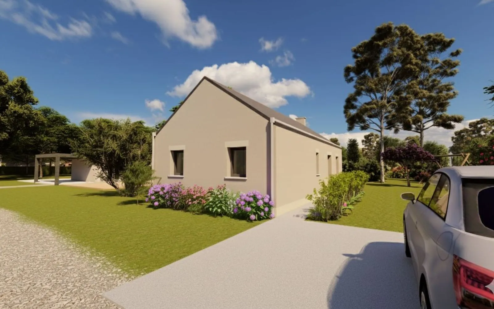 Projet de construction d'une maison 55 m² avec terrain à ORGERES (35) à Orgères — photo 1