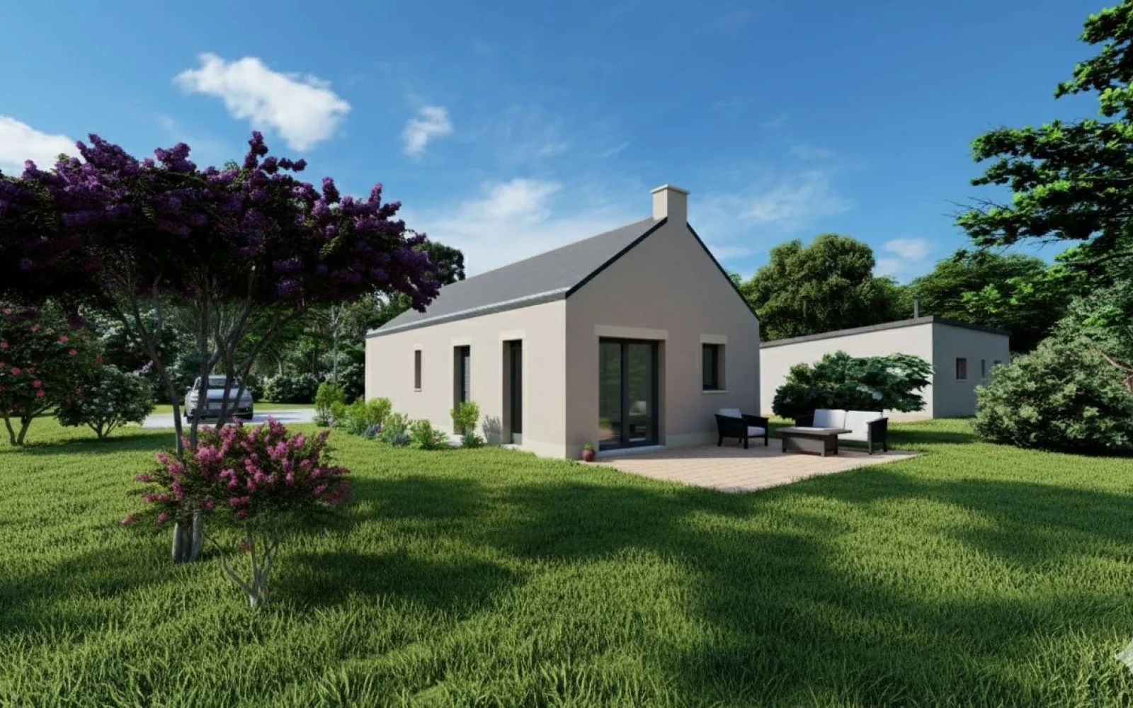 Projet de construction d'une maison 55 m² avec terrain à ORGERES (35) à Orgères — photo 2