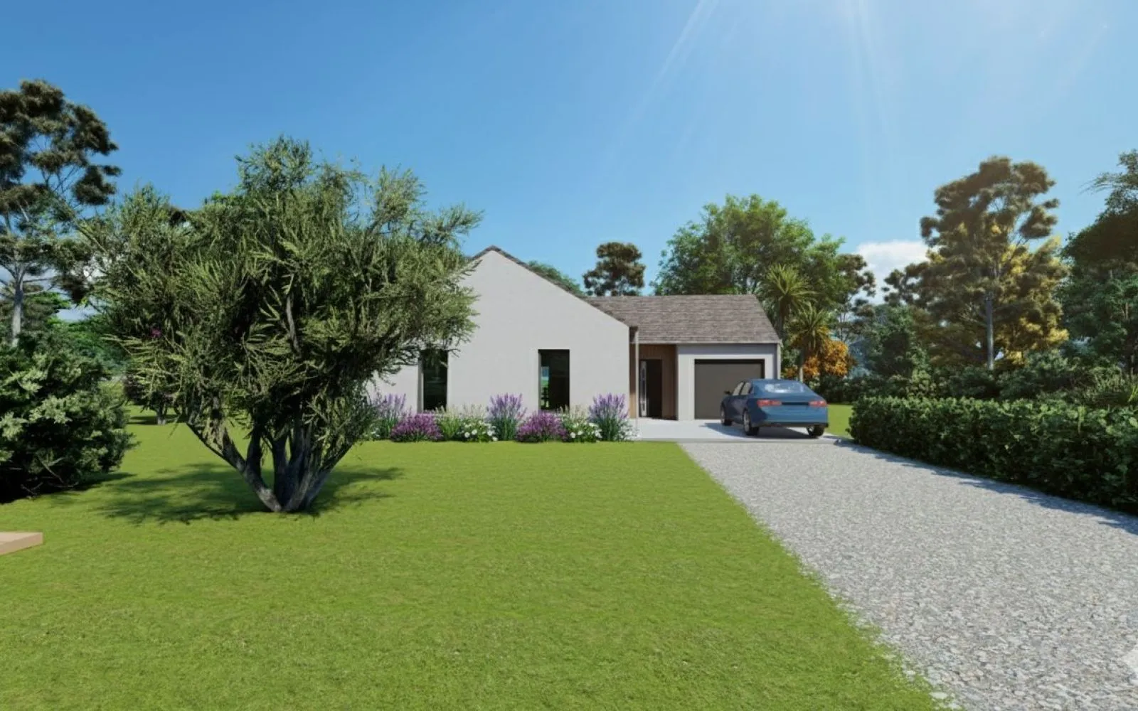 Projet de construction d'une maison 70 m² avec terrain à CHAVAGNE (35) à Chavagne — photo 1
