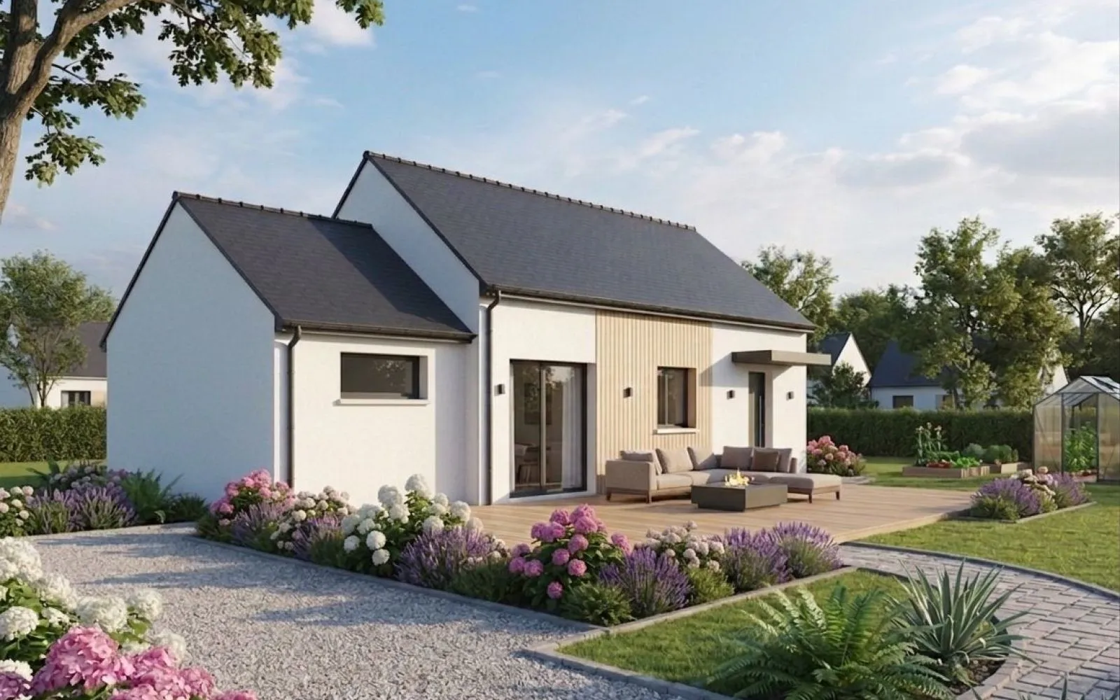 Projet de construction d'une maison 60 m² avec terrain à CHANTEPIE (35) à Chantepie — photo 2