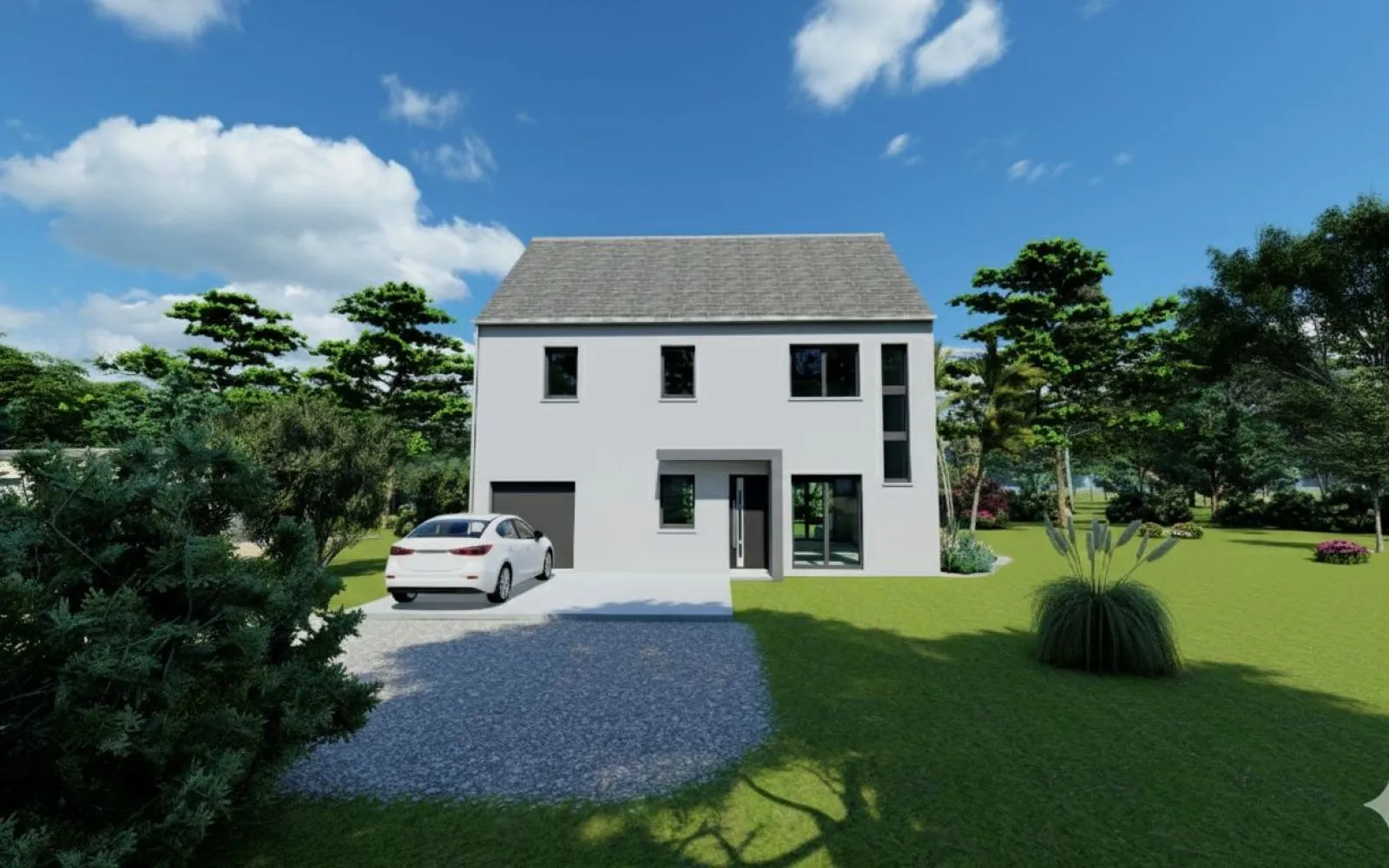 Projet de construction d'une maison 131 m² avec terrain à CHAVAGNE (35) à Chavagne — photo 1