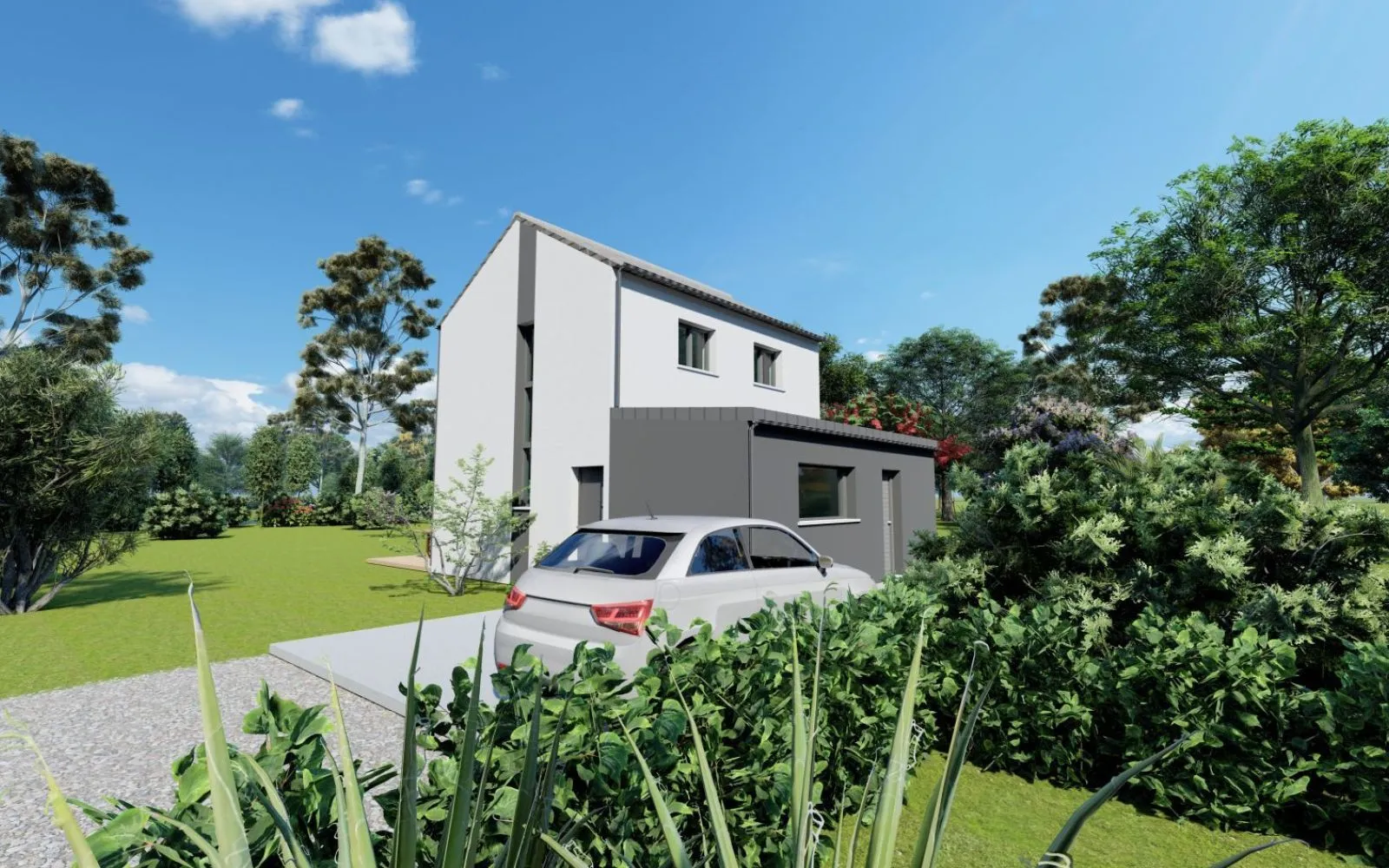 Projet de construction d'une maison 83 m² avec terrain à CHANTEPIE (35) à Chantepie — photo 1