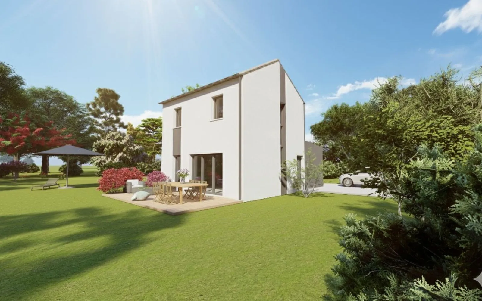 Projet de construction d'une maison 83 m² avec terrain à CHANTEPIE (35) à Chantepie — photo 2