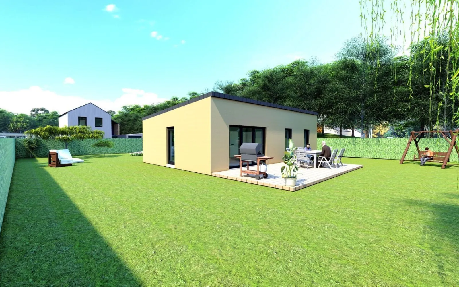 Projet de construction d'une maison 65 m² avec terrain à BOBITAL (22) à Bobital — photo 1