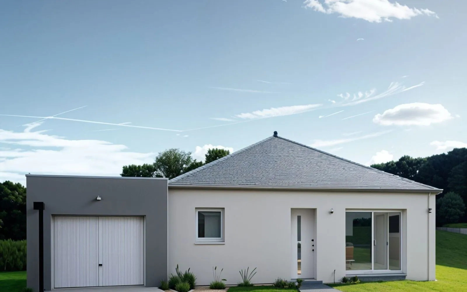 Maison plain-pied 2 chambres & garage à Argentré-du-Plessis — photo 1