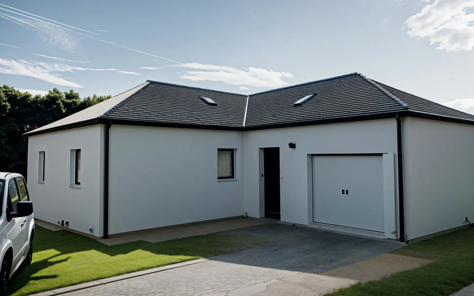 Plain-pied en L de 80m²- 3 chambres et garage à Josselin — photo 1