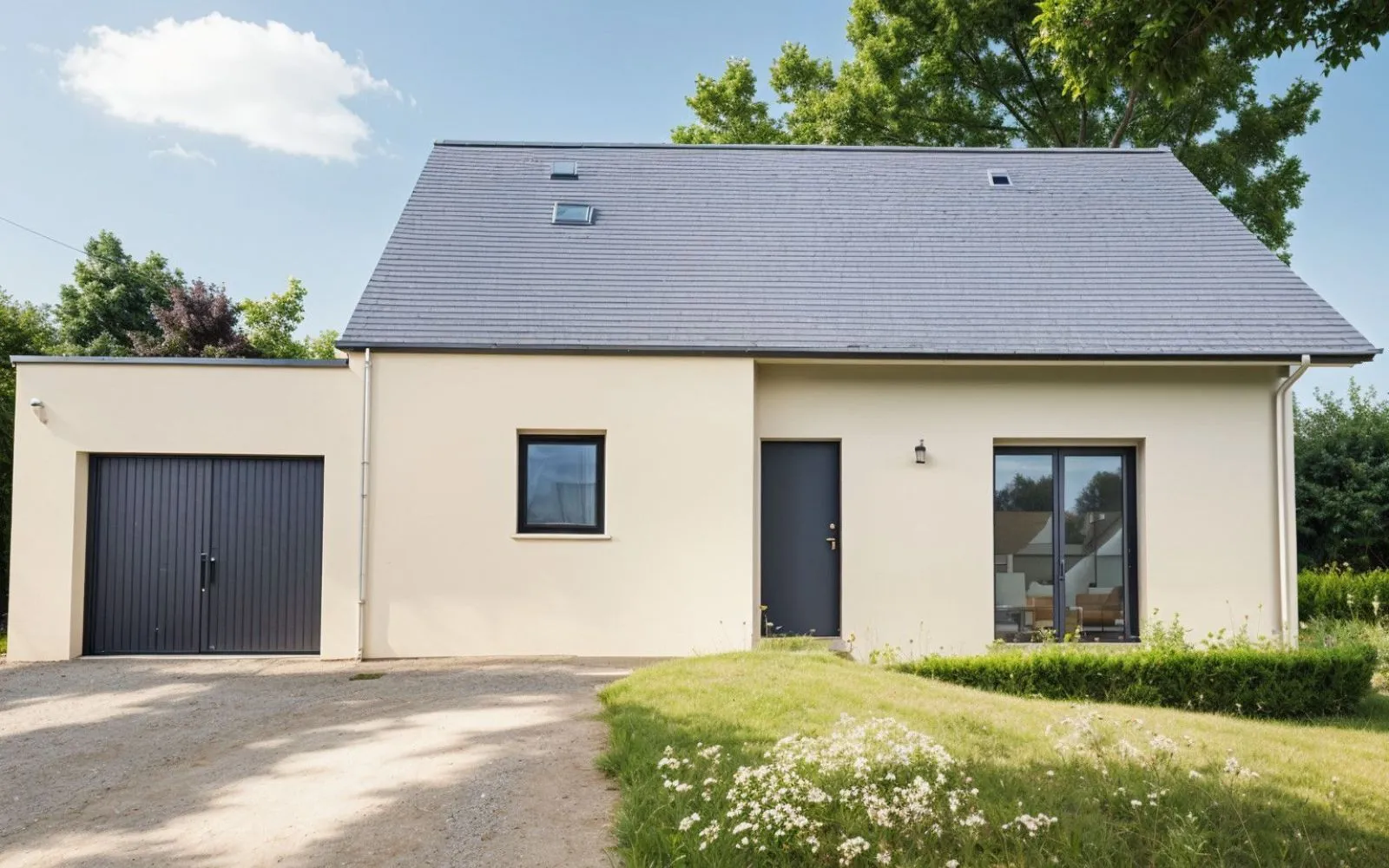 Maison plain-pied 3 chambres & garage à Saint-Guyomard — photo 1