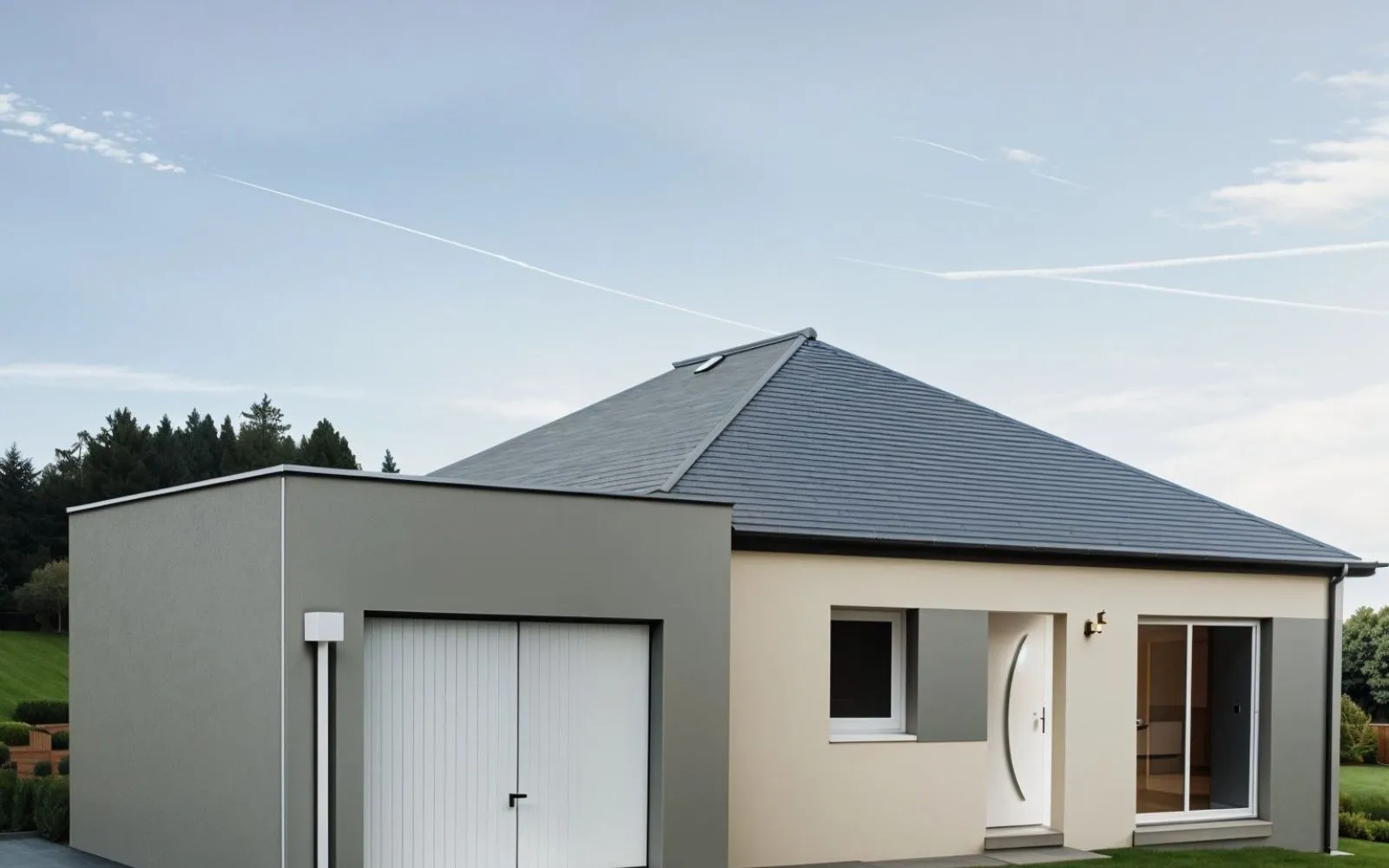 Maison plain-pied 2 chambres & garage à Trans-la-Forêt — photo 1