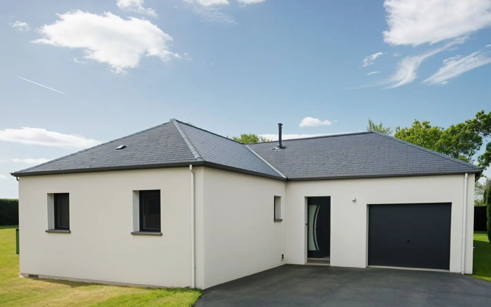 Maison plain-pied 3 chambres & garage à Pleugriffet — photo 1