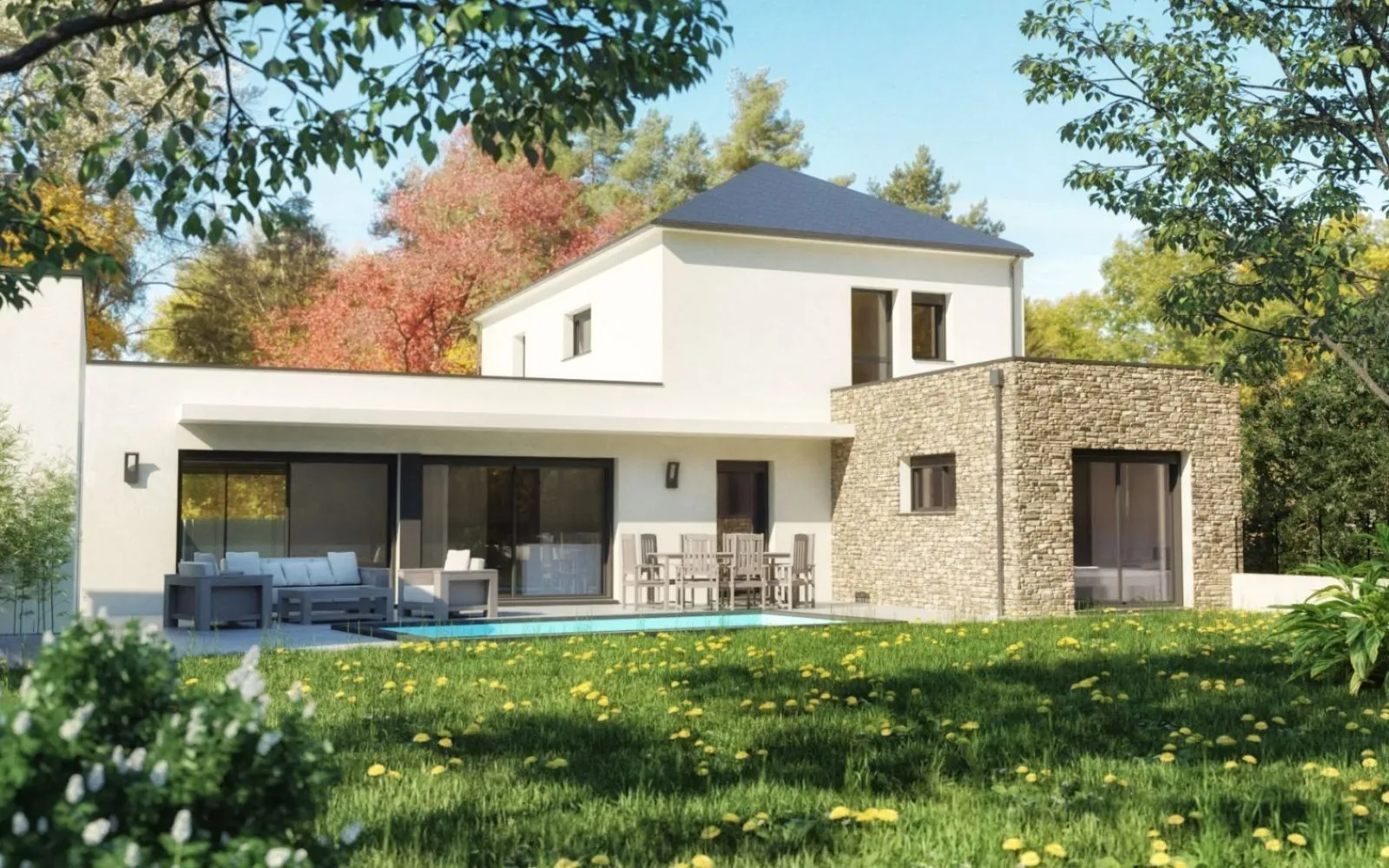Projet de construction d'une maison 175 m² avec terrain à ANGERS (49) à Angers — photo 1