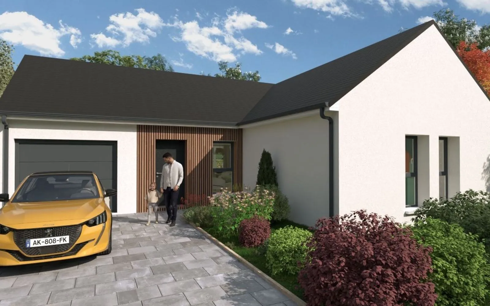 Projet de construction d'une maison 80 m² avec terrain à MARTIGNE-BRIAND (49) à Martigné-Briand — photo 1