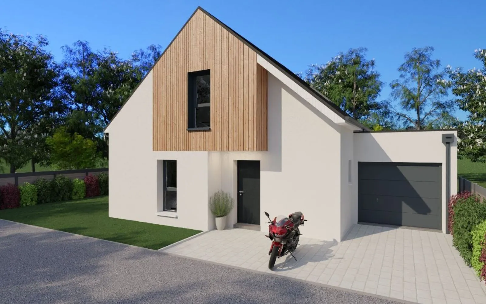 Projet de construction d'une maison 88 m² avec terrain à MARTIGNE-BRIAND (49) à Martigné-Briand — photo 1