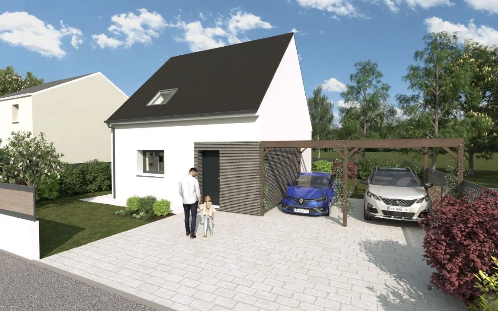 Projet de construction d'une maison 76 m² avec terrain à VARADES (44) à Varades — photo 1